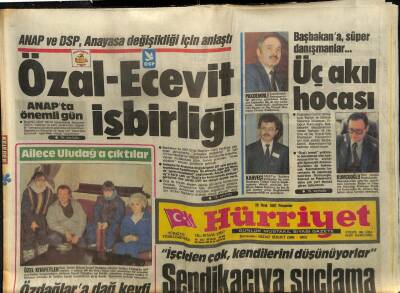 Hürriyet Gazetesi 29 Ocak 1987 - Buttonun Kızına Ölüm Tuzağı GZ84025 - 1