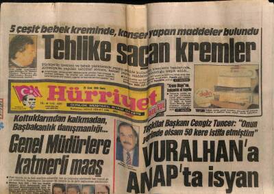 Hürriyet Gazetesi 29 Ocak 1988 - Doğum Günü Hediyesi GZ56982 - 1