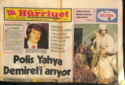 Hürriyet Gazetesi 29 Şubat 1976 - Şark Prensesi Ajda Pekkan Fransızları Büyüledi GZ116223 - 1
