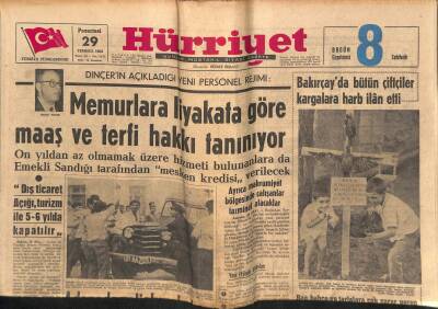 Hürriyet Gazetesi 29 Temmuz 1963 - Gün Işığı İsimli Filimin Prodüktörü Dassin Geldi GZ115589 - 1