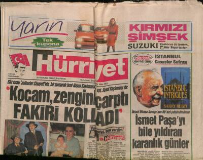 Hürriyet Gazetesi 29 Temmuz 1989 - Tahranda Künde Hazırlığı - İranın Hakimi Rafsancani... GZ119203 - 1