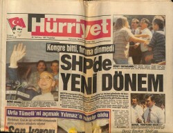 Hürriyet Gazetesi 29 Temmuz 1991 - SHPde Yeni Dönem GZ62356 - 2