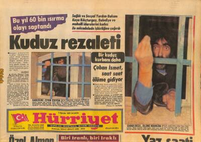 Hürriyet Gazetesi 3 Ağustos 1983 - Safiye Ayla TRTden Tazminat Aldı - Özal , Alman Gazetesini Yalanladı GZ127504 - 1