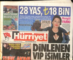 Hürriyet Gazetesi 3 Aralık 2014 - Yavuz Bingöl 'Erdoğan'ın Benimle Türkü Söylemesi Önemli' - Nurgül Yeşilçay Farkı GZ160130 - Gökçekoleksiyon