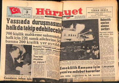 Hürriyet Gazetesi 3 Eylül 1960 - Bir Rum Papazı Hakkında Polis Takibata Geçti GZ82024 - 1