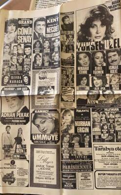 Hürriyet Gazetesi 3 Haziran 1981 - Büyük Maksim Gazinosu Emel Sayın Afişi GZ69425 - 3
