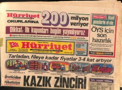 Hürriyet Gazetesi 3 Haziran 1984 - Türkan Şoray Fotoromanı GZ106669 - 1