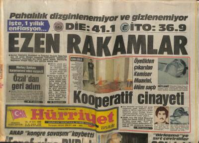 Hürriyet Gazetesi 3 Haziran 1987 - Galata Kulesinden Ölüme Atladı GZ60870 - 1