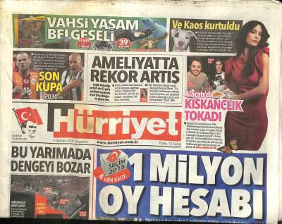 Hürriyet Gazetesi 3 Haziran 2015 - HSBCde 20 Bin Çalışan Diken Üstünde GZ115888 - 1