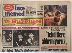 Hürriyet Gazetesi 3 Kasım 1982 - 113 İdamlı 3.Dev- Sol Davası Başladı - GZ16074 - 1