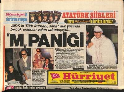 Hürriyet Gazetesi 3 Kasım 1985 - Türkiyede Üretilen Otomobiller Arasında Yeni Bir Seçenek Taunus 1.6 GL GZ84615 - 1