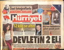Hürriyet Gazetesi 3 Kasım 2012 - Sezen Aksu Stüdyoya Oksijen Tüpü Getirtti GZ160129 - Gökçekoleksiyon
