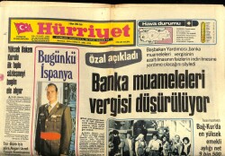 Hürriyet Gazetesi 3 Mart 1981 - Caddebostan Maksim Gazinosu Adnan Şenses Afişi GZ69371 - 1