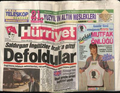 Hürriyet Gazetesi 3 Mayıs 1991 - Kenan Kalava 10 Yıl Hapis Ve 4 Milyar Para Cezası GZ67751 - 1