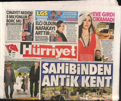 Hürriyet Gazetesi 3 Mayıs 2018 - İÜde Yeni Bir Model Deneyeceğiz GZ84649 - 1