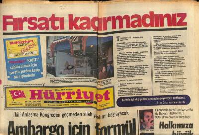 Hürriyet Gazetesi 3 Nisan 1978 - Carlo Ponti , Görüldüğü Yerde Tutuklanacak GZ88446 - 1