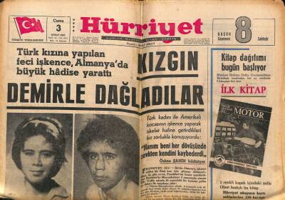 Hürriyet Gazetesi 3 Şubat 1967 - Göksel Arsoy , Beyrutta Filim Çeviriyor GZ117938 - 1