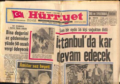 Hürriyet Gazetesi 3 Şubat 1972 - Pan American 682 Milyon Lira Zarar Edince İdareci Kadrosu Değiştirildi GZ92004 - 1