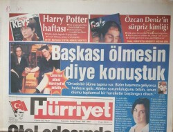 Hürriyet Gazetesi 3 Şubat 2002-İntihar Tarikatları 5 Yıldır Türkiyede GZ45754 - 2