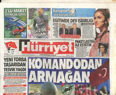 Hürriyet Gazetesi 3 Şubat 2018 - Başkentteki Patlama Bombalı Saldırı Çıktı GZ93596 - 1