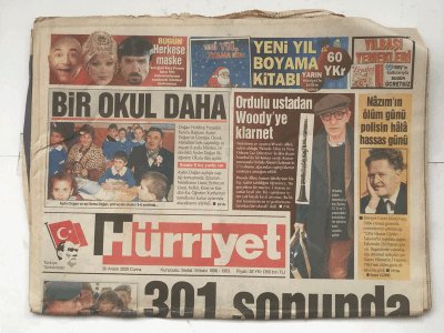 Hürriyet Gazetesi 30 Aralık 2005 - Nazım Hikmet in Ölümü Polisin Hala Hassas Günü GZ5794 - 2