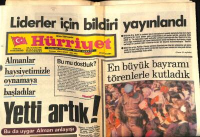 Hürriyet Gazetesi 30 Ekim 1980 - Kızıltepede 8 Apocu Öldürüldü GZ72245 - 1