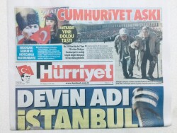 Hürriyet Gazetesi 30 Ekim 2018 - Devin Adı İstanbul GZ43360 - 2