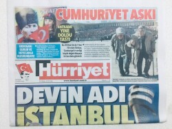 Hürriyet Gazetesi 30 Ekim 2018 - Devin Adı İstanbul GZ43360 - 1