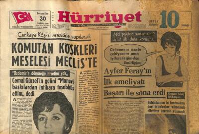 Hürriyet Gazetesi 30 Haziran 1966 - Dışişlerinin Davetlisi Afganlı Müdür Güzel Türk Mihmandarı İle Evleniverdi GZ117589 - 1