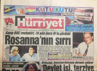 Hürriyet Gazetesi 30 Haziran 1991 - Herkes İBOnun Sürprizini Konuşuyor - GZ12042 - 1