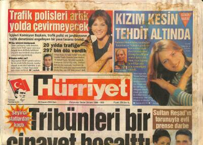 Hürriyet Gazetesi 30 Kasım 2004 - Sultan Reşadın Torunuyla Evli Prense Darbe GZ84595 - 1