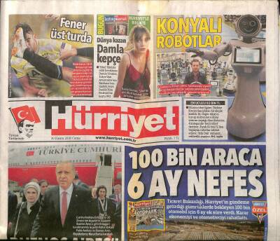 Hürriyet Gazetesi 30 Kasım 2018 - Bodrumun Caddelerini Sağanak Ve Hortum Vurdu - Messi , Cristiano Ronaldoyu Geçti GZ125656 - 1