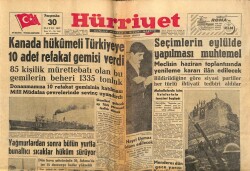 Hürriyet Gazetesi 30 Mayıs 1957 - Adnan Menderes Fahri Belediye Başkanı Oluyor GZ68838 - 1