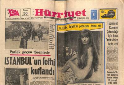 Hürriyet Gazetesi 30 Mayıs 1969 - Tazminat Kanunu Çıkmadığı İçin Profesörler İstifa Etti GZ54606 - 1