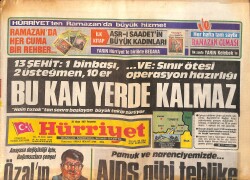 Hürriyet Gazetesi 30 Nisan 1987 - Ajda Pekkan'ın İş Dönüşü - Özal'ın Hesabı GZ160185 - Gökçekoleksiyon