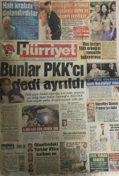 Hürriyet Gazetesi 30 Temmuz 2005-Bunlar PKKcı Dedi Ayrıldı GZ45501 - 1