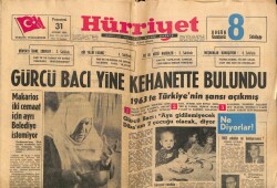 Hürriyet Gazetesi 31 Aralık 1962 - Makarios İki Cemaat İçin Ayrı Belediye İstemiyor GZ67432 - 2