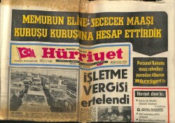 Hürriyet Gazetesi 31 Ekim 1970- İşletme Vergisi Ertelendi GZ70953 - 1