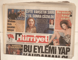 Hürriyet Gazetesi 31 Ocak 2007 - El Kaide Türkiye 6 İlde Çökertildi GZ5130 - 2