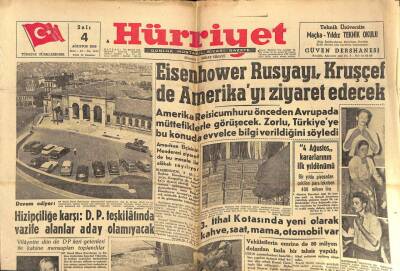 Hürriyet Gazetesi 4 Ağustos 1959 - Kerkükte 41 Türk Diri Diri Gömülmüş GZ72560 - 1