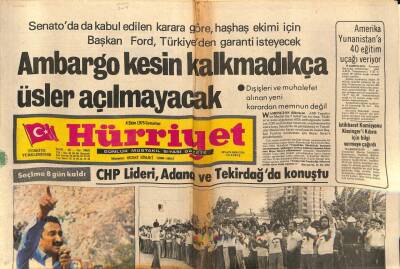 Hürriyet Gazetesi 4 Ekim 1975 - Zeki Müren, İçim Kıpır Kıpır GZ79659 - 1