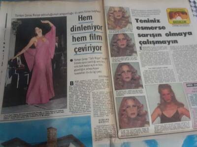 Hürriyet Gazetesi 4 Ekim 1978 - MHP İl Başkanı Recep Haşatlı Öldürüldü,Türkan Şoray Hem Dinleniyor Hem Film Çeviriyor GZ97444 - 1