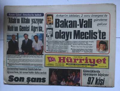 Hürriyet Gazetesi 4 Eylül 1984 - Türk Müteahhit Libyada Gözaltında GZ8529 - 1