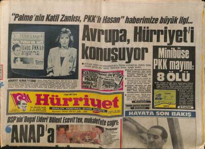Hürriyet Gazetesi 4 Eylül 1987 - Menderes Şerefli Karar Bekliyordu Ama... Ölüm Kararını Komite Verdi GZ91760 - 1