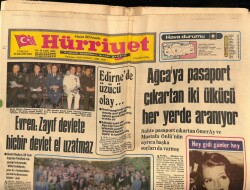 Hürriyet Gazetesi 4 Haziran 1981 - Gazino Afişleri * Ümit Besen - Yüksel Uzel - Gönül Şenay GZ69424 - 1