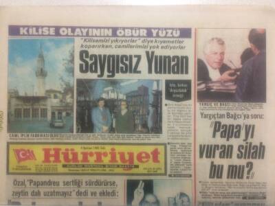 Hürriyet Gazetesi 4 Haziran 1985 - Papayı Vuran Silah Bu mu? GZ38062 - 1