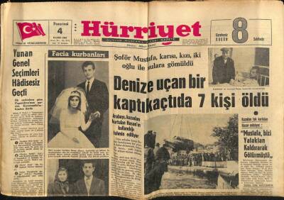Hürriyet Gazetesi 4 Kasım 1963 - Almanyaya , Dün 1000 İşçi Daha Gitti GZ70969 - 1
