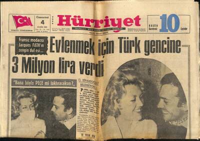 Hürriyet Gazetesi 4 Kasım 1967 - Rauf Denktaşa Müebbet Hapis Cezası Verilecekmiş GZ92022 - 1