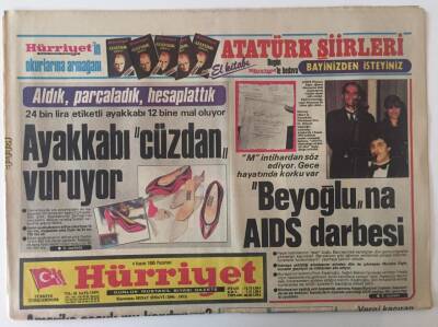Hürriyet Gazetesi 4 Kasım 1985 - Reagana Ermeni Sözcü GZ26172 - 1