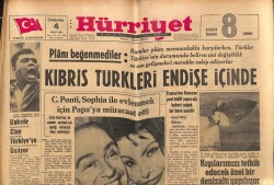 Hürriyet Gazetesi 4 Mart 1964 - Boksör Clay Türkiyeye Geliyor GZ70947 - 1
